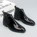 European Warm Series New Men's Youth Trendy Patent Leather Mid-top Outdoor Cowboy Boots Work Shoes For Men_vogvips.com