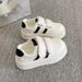 Women's Height-Increasing Thick-Soled White Sneakers 2026 New Spring Model Ins Versatile Casual Sports Shell Shoes_vogvips.com