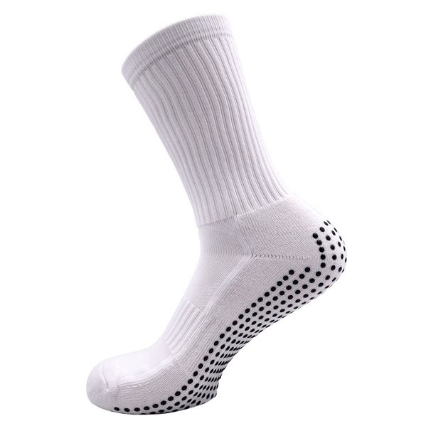 Shoe Accessories Men's Professional Non Slip Football Socks Thick Towel Bottom Sweat Absorbent Breathable Mid Tube Socks Full Palm Dotted Sports Socks_vogvips.com