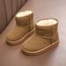 Autumnandwinterbabysmallchildren's Cottonshoeswithpadding, Children's Snowboots With Fur, Martin Boots, Fashionable Boysand Girls'short Boots,trendy_vogvips.com