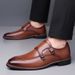 The 9228 Microfiber Men's Casual Shoes Brown Choose Size And Tell Seller_vogvips.com