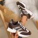 Spring Thick Bottom Women Sneakers 2025 Summer Casual Patchwork Leather Sneakers Women Outdoor Casual Comfortable Shoes Ladies_vogvips.com