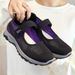 Women's shoes Breathable light comfortable casual shoes flying woven shoes_vogvips.com