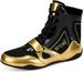 Unisex Boxing Shoes High Top Sparring Training Boots Leather Wrestling Shoes Lightweight Bodybuilding Competition Training Shoes_vogvips.com
