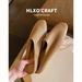 Genuine Leather Closed-toe Mules Women, 2026 Spring New Versatile Slip-on Flat Sandals For Outdoor Wear_vogvips.com