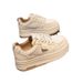 Thick Soled All Match White Shoes For Women New Lightweight Black And White Panda Shoes All Match Sports Casual Sneakers_vogvips.com