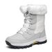 Women's Mid-calf Boots, Thickened Cotton Shoes, New Autumn And Winter Styles, Women's Snow Boots, Warm And Fleece-lined_vogvips.com