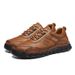 New Men's Hand Sewn Business Leather Shoes, Outdoor Casual And Fashionable Le Fu Shoes For Men_vogvips.com