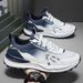 New Men's Spring Brand, High-End Feel, Summer Breathable Mesh Shoes, Youth Sports And Leisure, Dad Trendy Shoes_vogvips.com