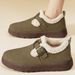 2026 New Cold-Proof Shoes Style Warm Snow Shallow Comfortable Short Fleece-Lined Thickened Women's Soft Sole Cotton Boot_vogvips.com