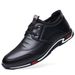 Euro Step 2025 Spring New Men's Breathable Work Sneakers Leather Casual Soft Sole Shoes_vogvips.com