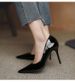 Naked High Slim Heels, 2025 New Spring And Autumn French Pointed Shallow Mouth Versatile Etiquette, Professional_vogvips.com