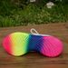 Rainbow Sole Sneakers Women Plus Size 43 Breathable Mesh Platform Sports Woman Non-Slip Lace Up Tennis Shoes_vogvips.com