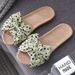 Linen Casual Platform Slippers Women Home Bowknot Designer Shoes Girls Flats Seasons New Fashion House Slipper Open Toe_vogvips.com