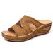 New Flat Women's Slippers Big Size One Word Fish Mouth Pop Slippers_vogvips.com