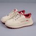 2026 Popular Spring And Autumn High-end White Sneakers For Women, Versatile, Wear-resistant, Thick-soled, Lightweight,_vogvips.com