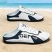 Summer New Men's Trendy Lightweight Versatile Casual Sneakers Slip-On Lazy Shoes Large Size Cross-Border One-Piece_vogvips.com