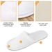 Spa 10/20 Pairs Of Brushed Plush Closed-toe Disposable Slippers Men And Women Suitable For Families Guest Hotel Tra_vogvips.com