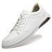 Lace-up Flat Baseplate Shoes Men's Leather Casual Shoes Large Size Men's Shoes_vogvips.com