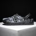 Baotou Beach Trendy Outdoor Slippers, Fashionable Breathable Sandals, Men's Perforated Shoes, Plus Size Slippers_vogvips.com