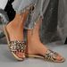 Wholesale Cross-border Women's Shoes, Ladies' Fashion Slippers, Classic And Versatile, With Metal Decoration,_vogvips.com