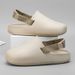 Summers Clogs Men Flat Mules Beach Sandals Quick Drying Water Shoes Work Casual Garden Lightweight Slippers_vogvips.com