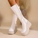 Women's Plus Size Wedge Over The Knee Boots Thick Sole Slimming Fashion Winter New Style_vogvips.com