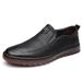 Men's With Soft Cowhide Soles, Men's Casual Slip-on Loafers, Versatile British-style Trendy Shoes_vogvips.com