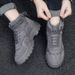 Outdoor Cross-country Mountaineering Running Shock-absorbing Hiking Shoes_vogvips.com