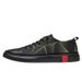 Board Shoes Men's Printed Breathable Board Shoes Comfortable Elastic Band Flat-bottomed Sports And Leisure Men's Shoes_vogvips.com