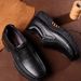 Autumn new leather casual business leather shoes for men light breathable non-slip_vogvips.com