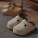 5.0Cm Stepping On Shit Eva Thick-bottomed Cool Slippers Women's Summer Indoor Home Heightening Outer Wear Casual High-end Office_vogvips.com