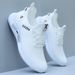 2023 New Spring/Summer Sports Breathable Mesh Trendy Soft Sole Running Versatile Casual Little White Shoes For Men_vogvips.com