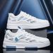 Men's New Summer White Korean Version Trendy Versatile Breathable Board Teenagers Casual Sports Trend Shoes For Men_vogvips.com