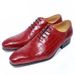 Business Formal Oxford Genuine Stone Pattern Embossed Leather Men's Office Wedding Banquet Shoes_vogvips.com
