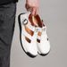 Fashion Mens Leather Summer Beach Casual Male Non-Slip Soft Comfortable Outdoor Shoes High Quality Man Sandals_vogvips.com
