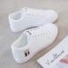 Women's White 2026 Spring New Casual Versatile Student Sports Sneakers Trendy Shoes_vogvips.com