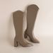 Over-the-Knee Long For Women, Petite Heels, Autumn Women's Shoes, Pointed Toe, Chunky Heel, Slim High Tube Riding Boots_vogvips.com