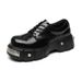 Height Increasing For Men Derby Niche Functional British Thick Sole Big Toe Metal Rivets Heavy Craft Trendy Shoes_vogvips.com