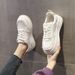 Women's 2026 Spring New Model Genuine Leather Black And White Panda Thick-soled Versatile Lightweight Breathable Casual_vogvips.com