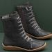New Plus Size Women's Shoes With Lace Up Side Zipper, Ladies' Boots, Flat Heels, Casual Shoes, Martin Boots_vogvips.com