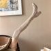 Over-the-Knee For Women, High Heel Stretch Khaki Suede Long Boots, 2023 New Style, Petite Slim Boots_vogvips.com