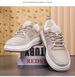Hollow Hole Shoes Men's Sports Shoes Invisible Inner Height Increase Casual Mesh Board Shoes Men's Shoes_vogvips.com