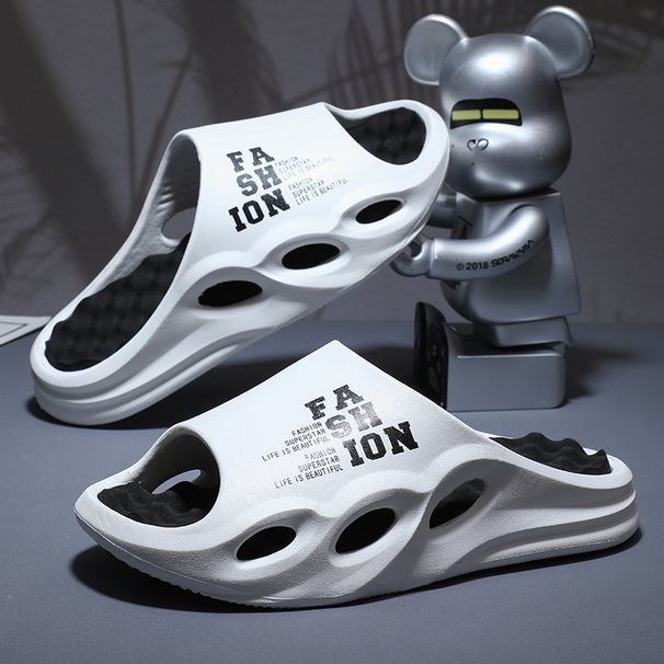 Thick Soled With A Feeling Of Stepping On Poop Men In Summer, Suitable Outdoor Wear Sports, Cool Slippers For Home_vogvips.com