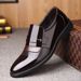 Invisible Inner Height Increasing Pointed Shiny Patent Business Formal Wear Casual Leather Wedding New Men's Shoes_vogvips.com