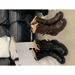 Women Boxing Boots 2025 Autumn Winter New Dark Style Belt Buckle Motorcycle Boxing Thick Sole Mid-Calf Riding Boots For Women_vogvips.com