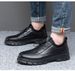 Men's Leather Shoes 25 New Style Single Cotton British-style Business Leather Shoes_vogvips.com