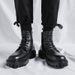 The Popular Men's Martin Boots Are High-top, Trendy, And Retro Mid-top Leather Boots With A British Style_vogvips.com