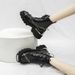 Women's Retro Sweet And Cool Lace-Up Motorcycle Boots Niche Design Metal Decorative Spring Martin Thick Soled Genuine Leather Short Boots_vogvips.com
