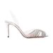 Dropshipping Summer New Pointed High Heels Transparent Rhinestone Closed-Toe Sexy Fashion Sandals Cross-Border Slippers_vogvips.com